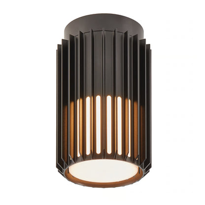 Aludra Exterior Ceiling Light Black