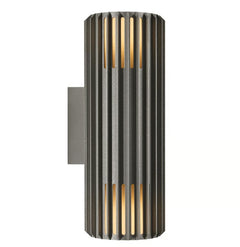 Aludra Exterior Double Wall Light Seaside Anthracite