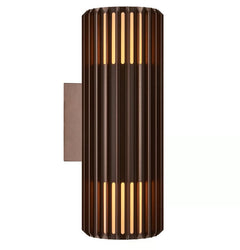 Aludra Exterior Double Wall Light Brown Metallic
