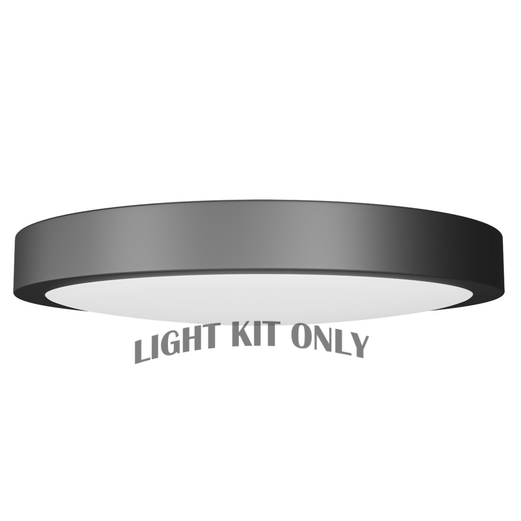 Alula Tri-Colour 24w LED Light Kit Matt Black