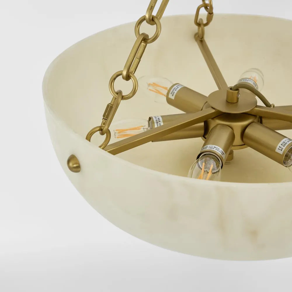 Arcadia Alabaster Ceiling Pendant
