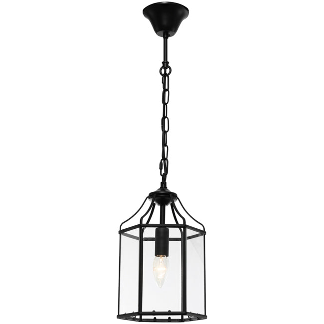 Arcadia 1LT Pendant Black