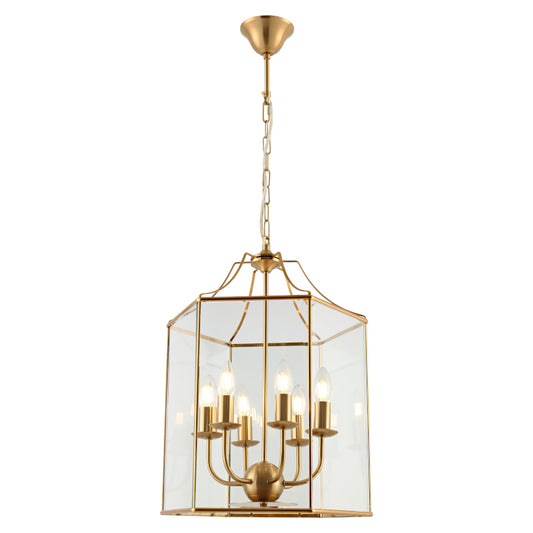 Arcadia 6 Light Pendant Gold