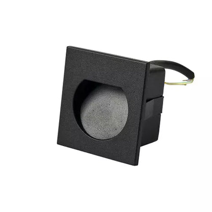 Arch 3w LED Step Light Black 3000k 240V