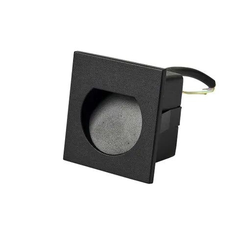 Arch 3w LED Step Light Black 5000k 12V