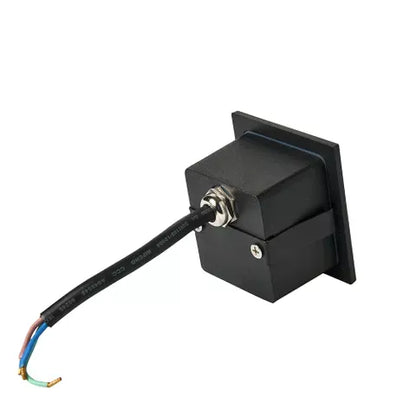Arch 3w LED Step Light Black 5000k 240V