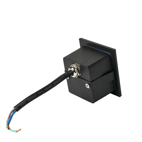 Arch 3w LED Step Light Black 5000k 12V