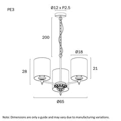 Argos 3LT Pendant