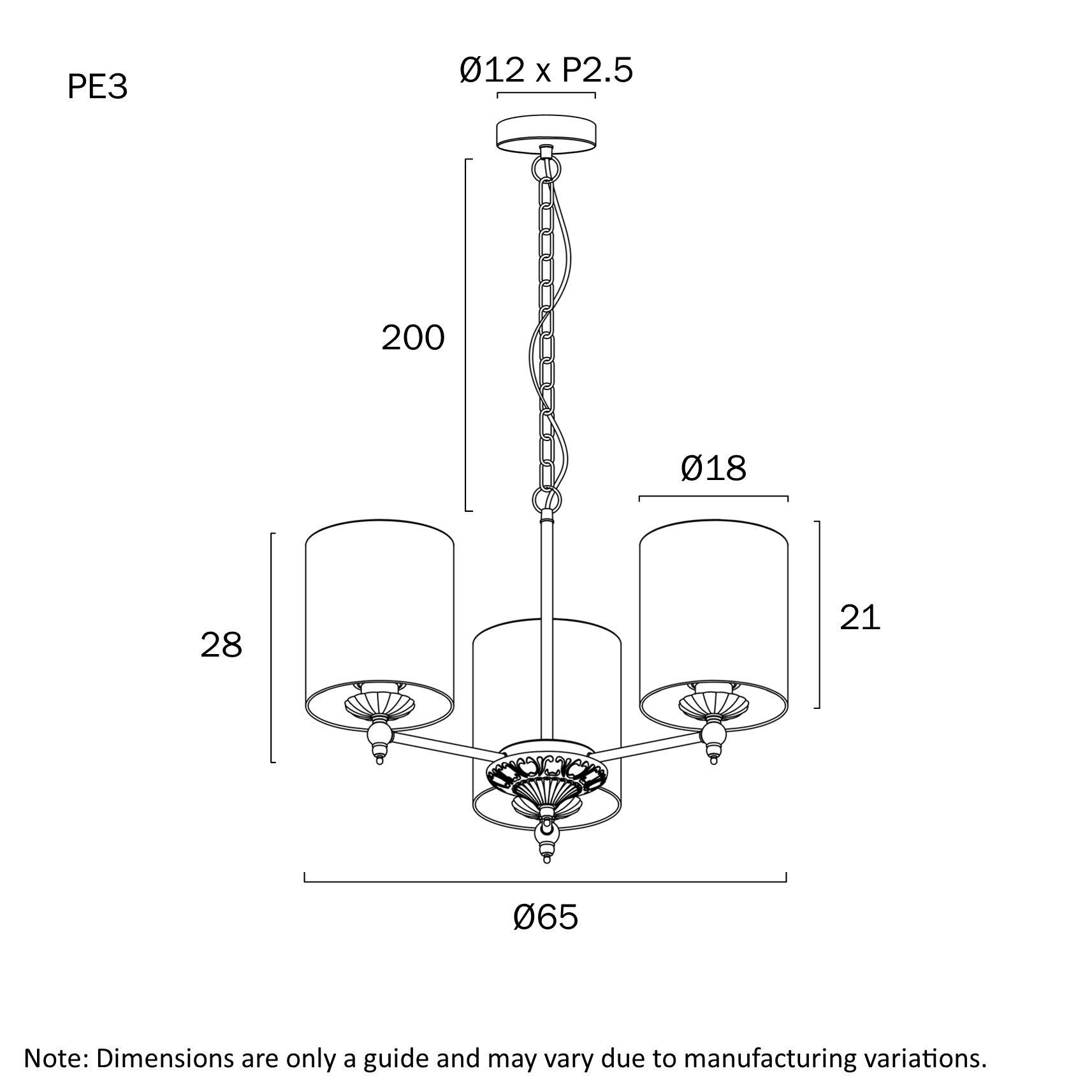 Argos 3LT Pendant