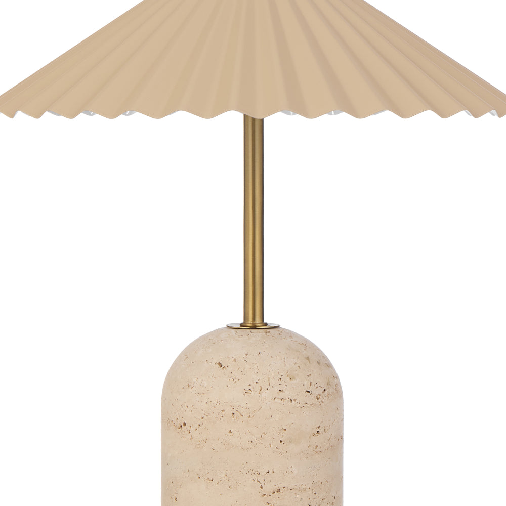 Arvane Travertine Table Lamp