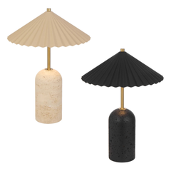Arvane Travertine Table Lamp