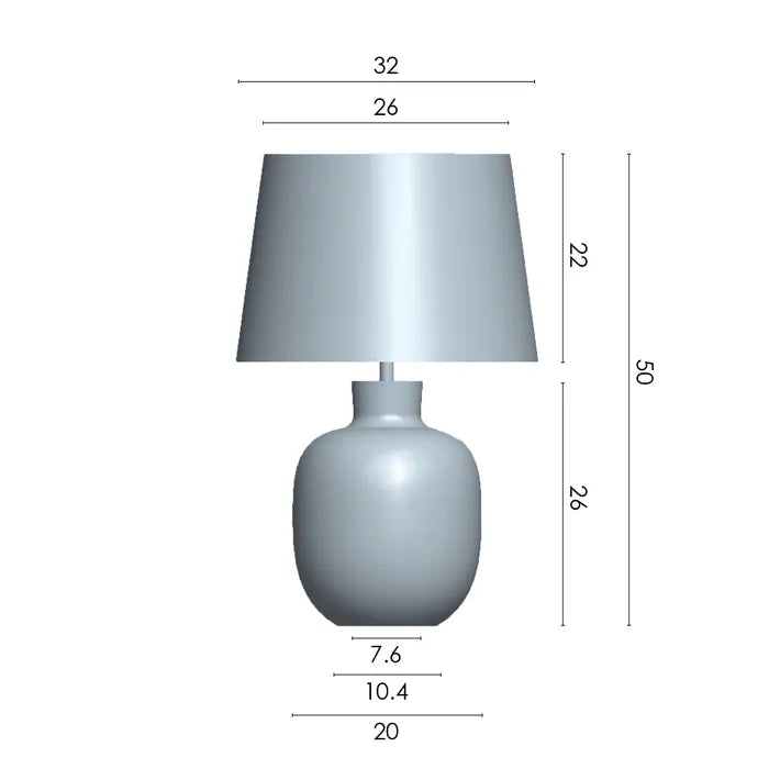Ash Table Lamp