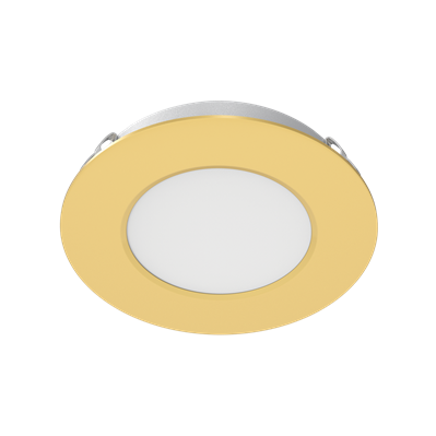 Astra Trio 12v LED Cabinet Light Brass