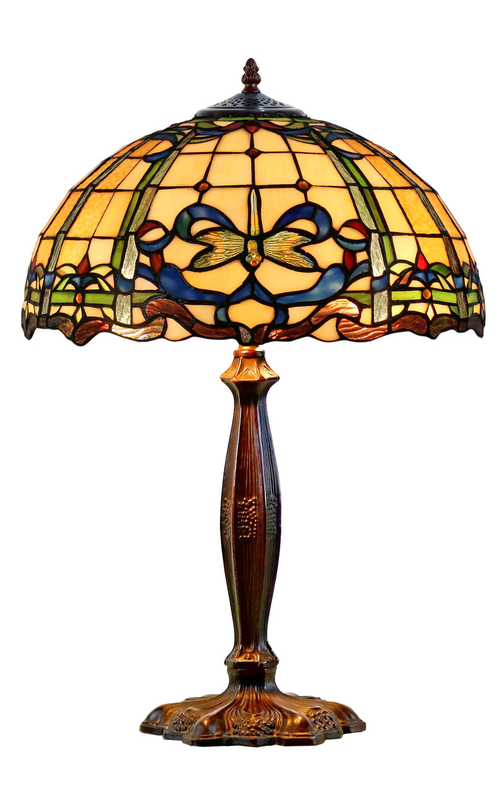 Aurora Large Leadlight Table Lamp