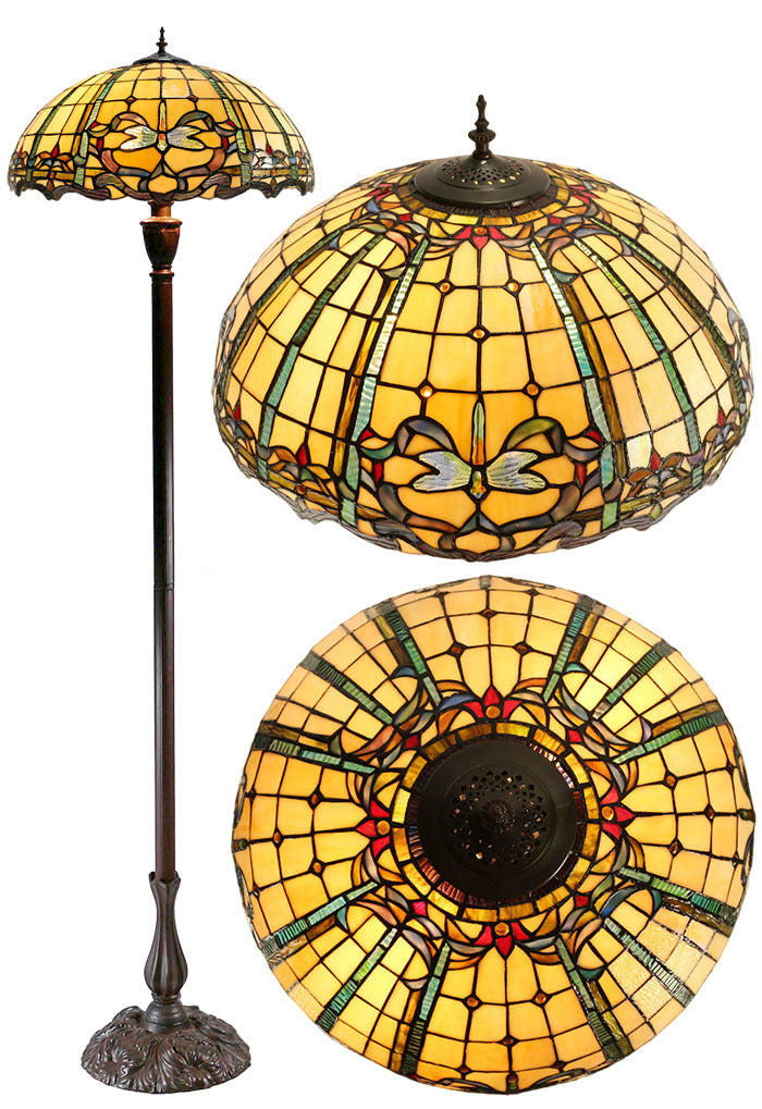 Aurora Leadlight Floor Lamp