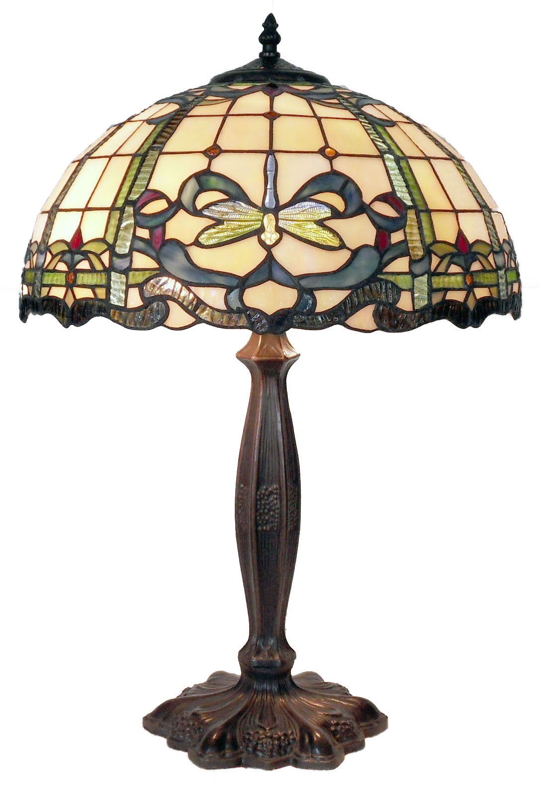 Aurora Large Leadlight Table Lamp