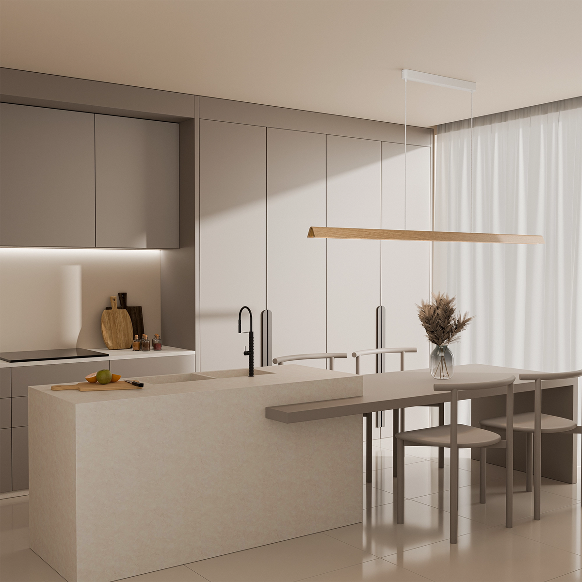 Avocent 1500mm Slimline LED Pendant