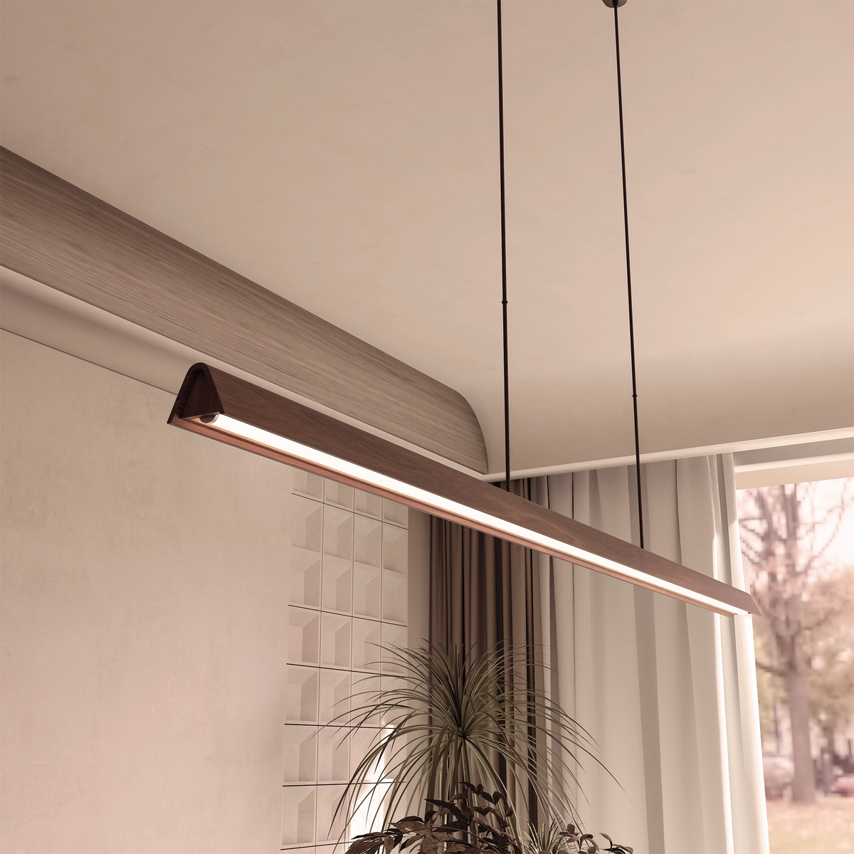 Avocent 1500mm Slimline LED Pendant