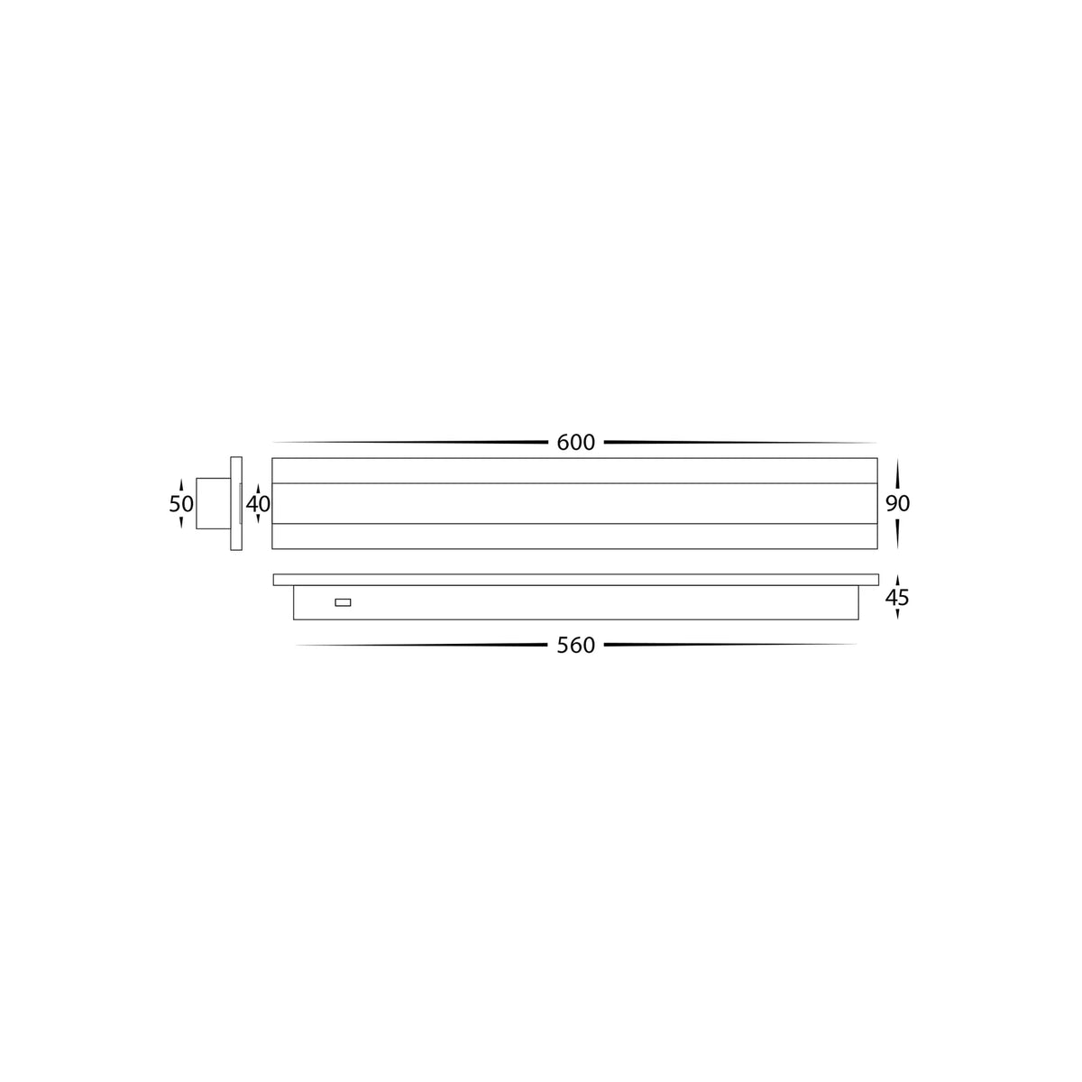 Barline Medium LED Wall Light