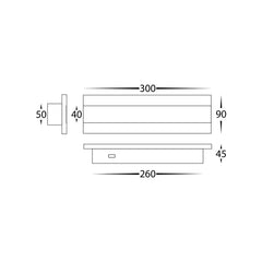 Barline Small LED Wall Light