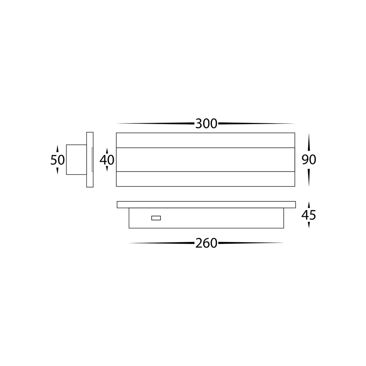 Barline Small LED Wall Light