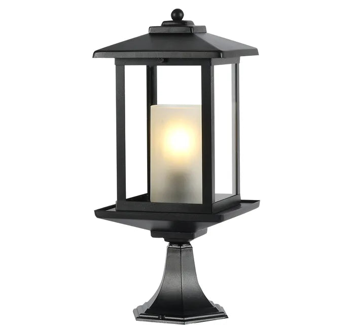 Barnet Exterior Pillar Mount Black