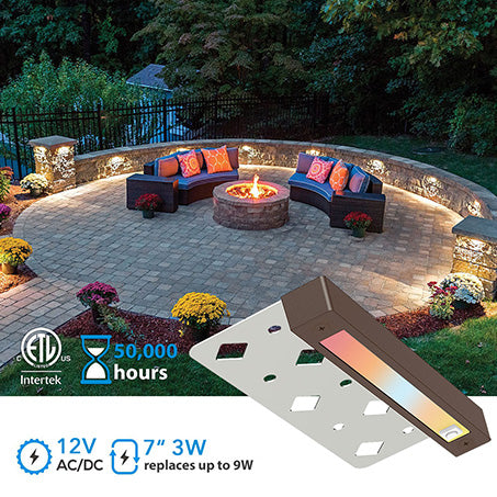 PHL8807 Tri-Colour LED Step Light