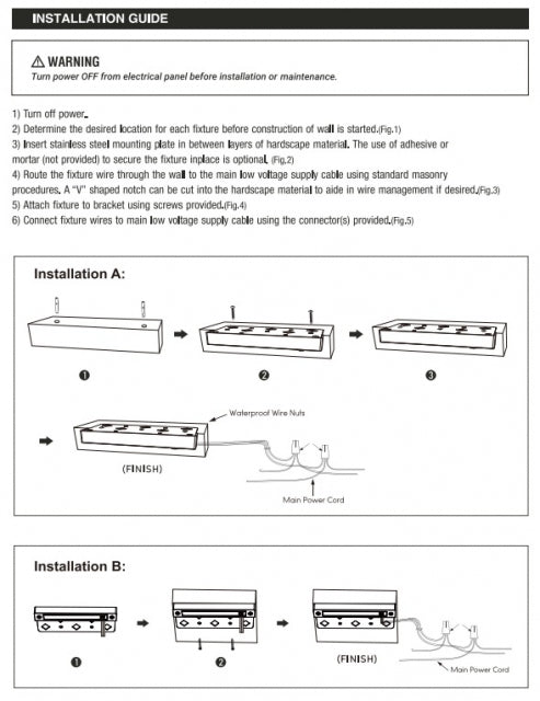 PHL8807 Tri-Colour LED Step Light