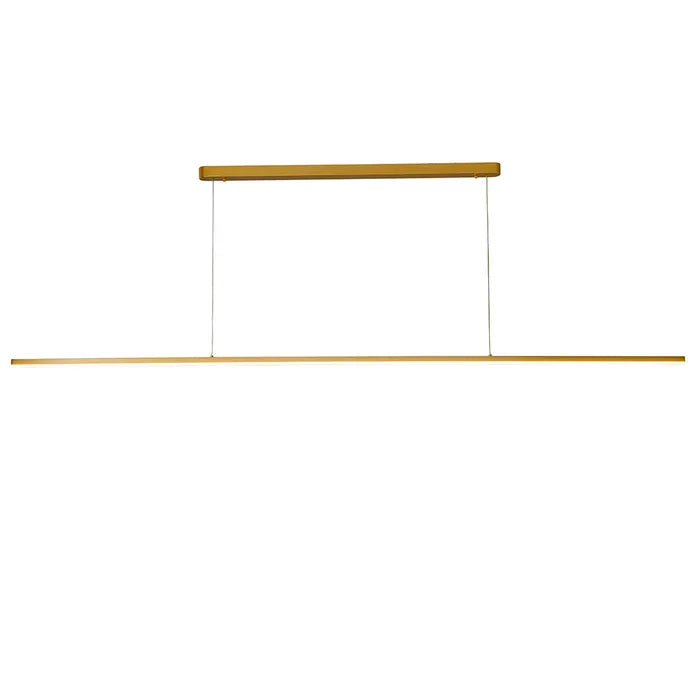 Beam Linear LED Pendant 2.4m Gold