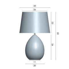 Bev Ceramic Table Lamp
