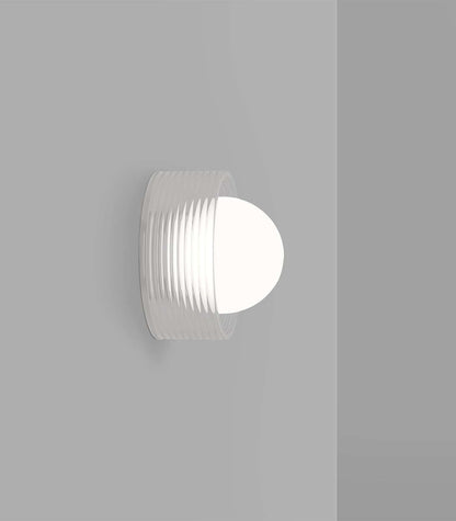 Orb Sur Ribbed Wall Light