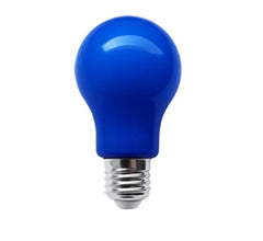 Coloured 3w LED E27 GLS Globe