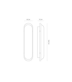 Bode Long LED Wall Light