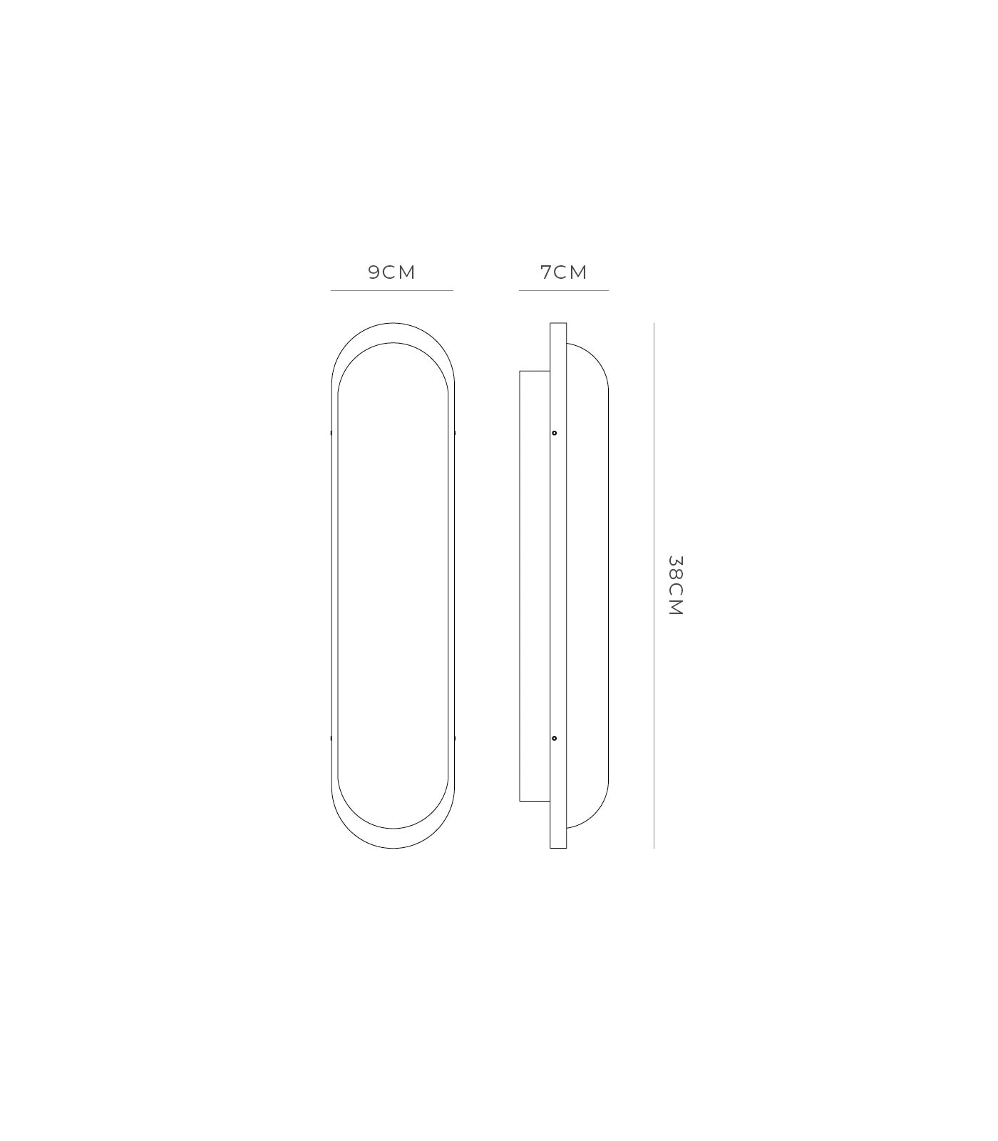 Bode Long LED Wall Light