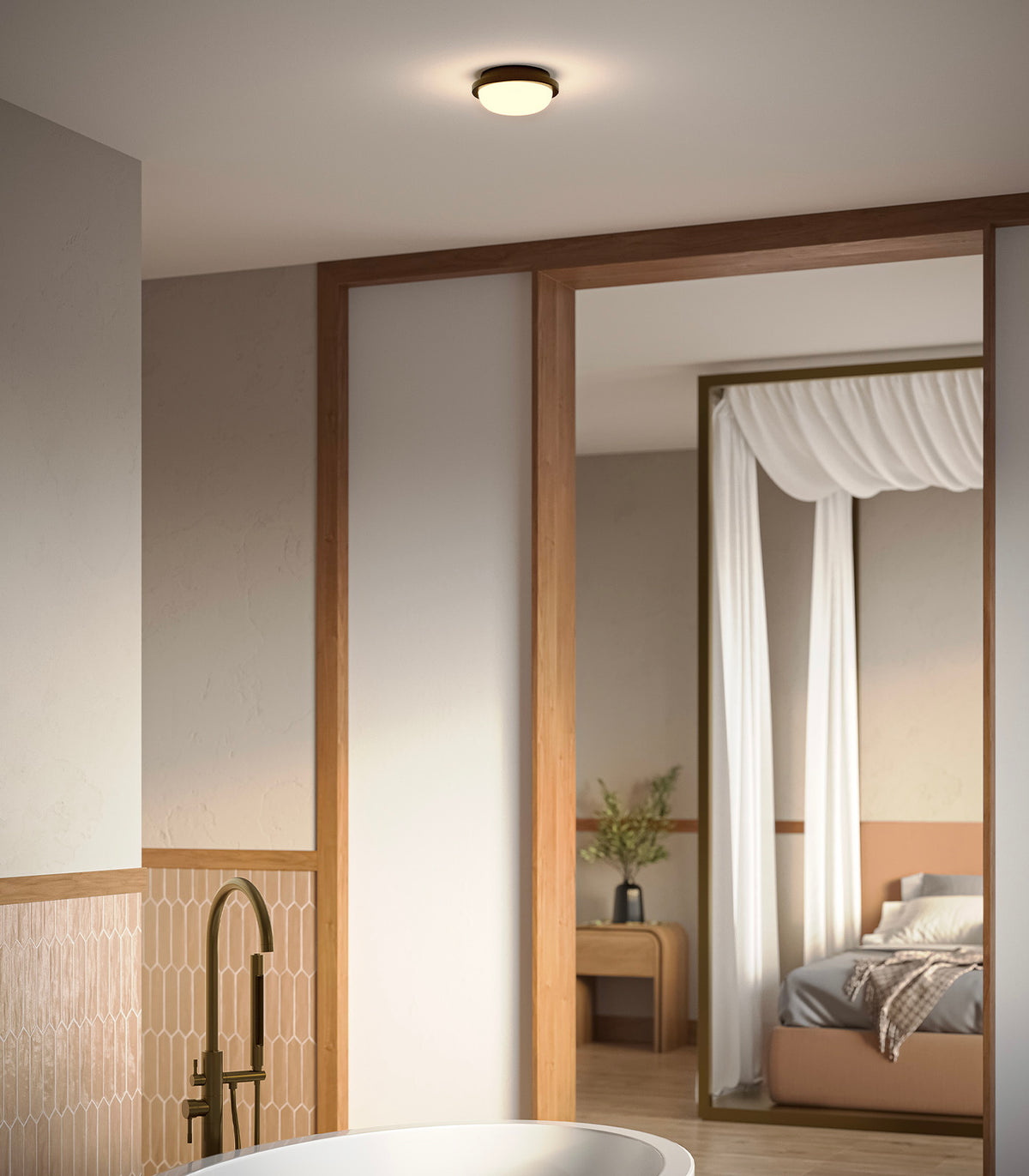 Bode Round LED Wall/Ceiling Light
