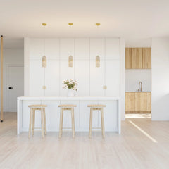 Bower Modern Alabaster Stone 1 Light Pendant Light