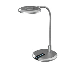 Brad 8w LED Desk Lamp Silver