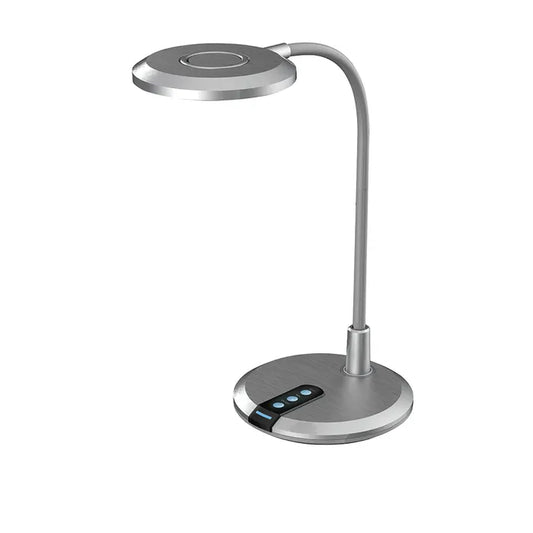 Brad 8w LED Desk Lamp Silver