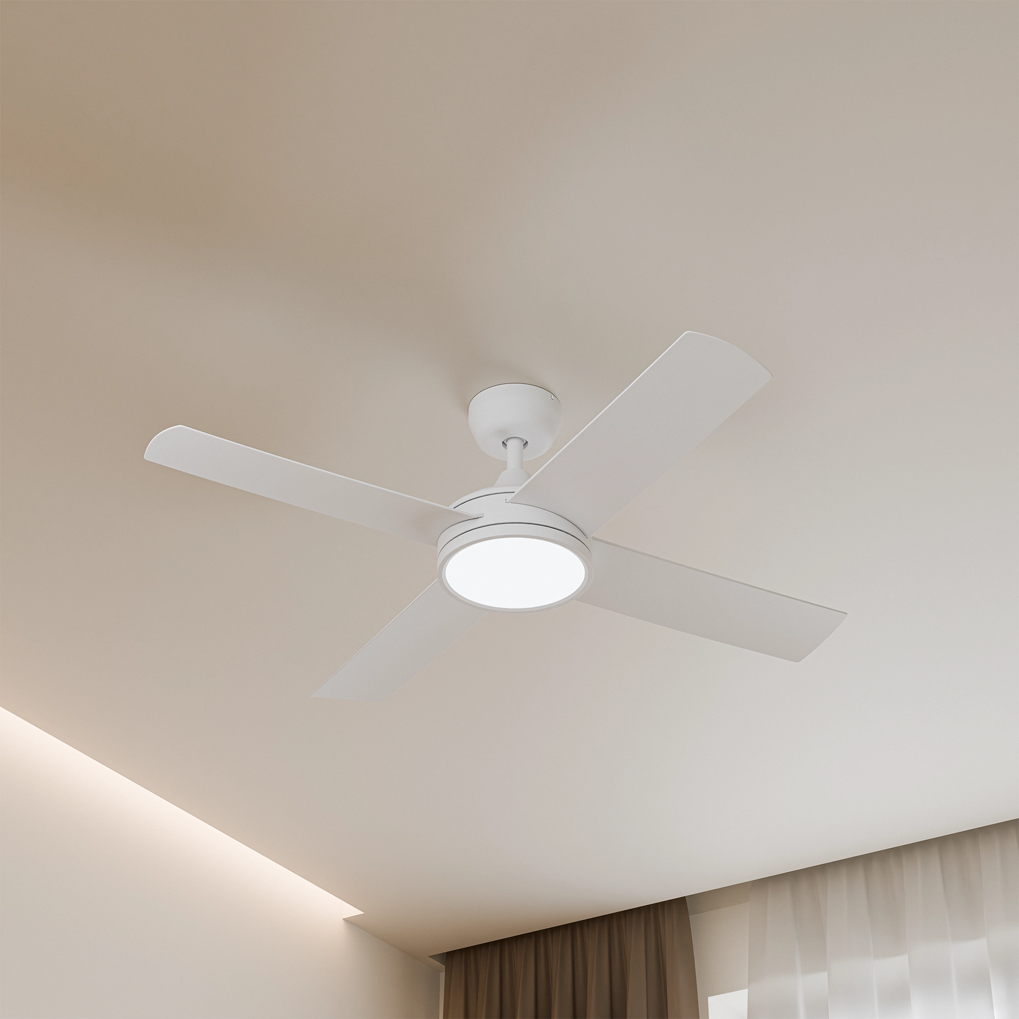 Breeze Silent Pro 52" Smart DC Ceiling Fan
