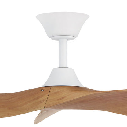 Cabarita 50" DC Ceiling Fan Bamboo and White