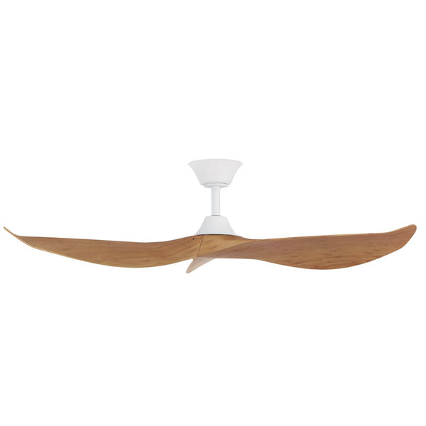 Cabarita 50" DC Ceiling Fan Bamboo and White