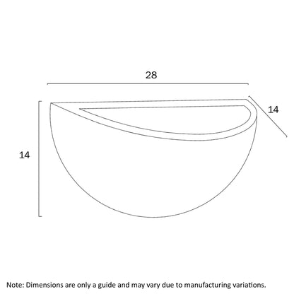 Camero Gypsum Wall Light