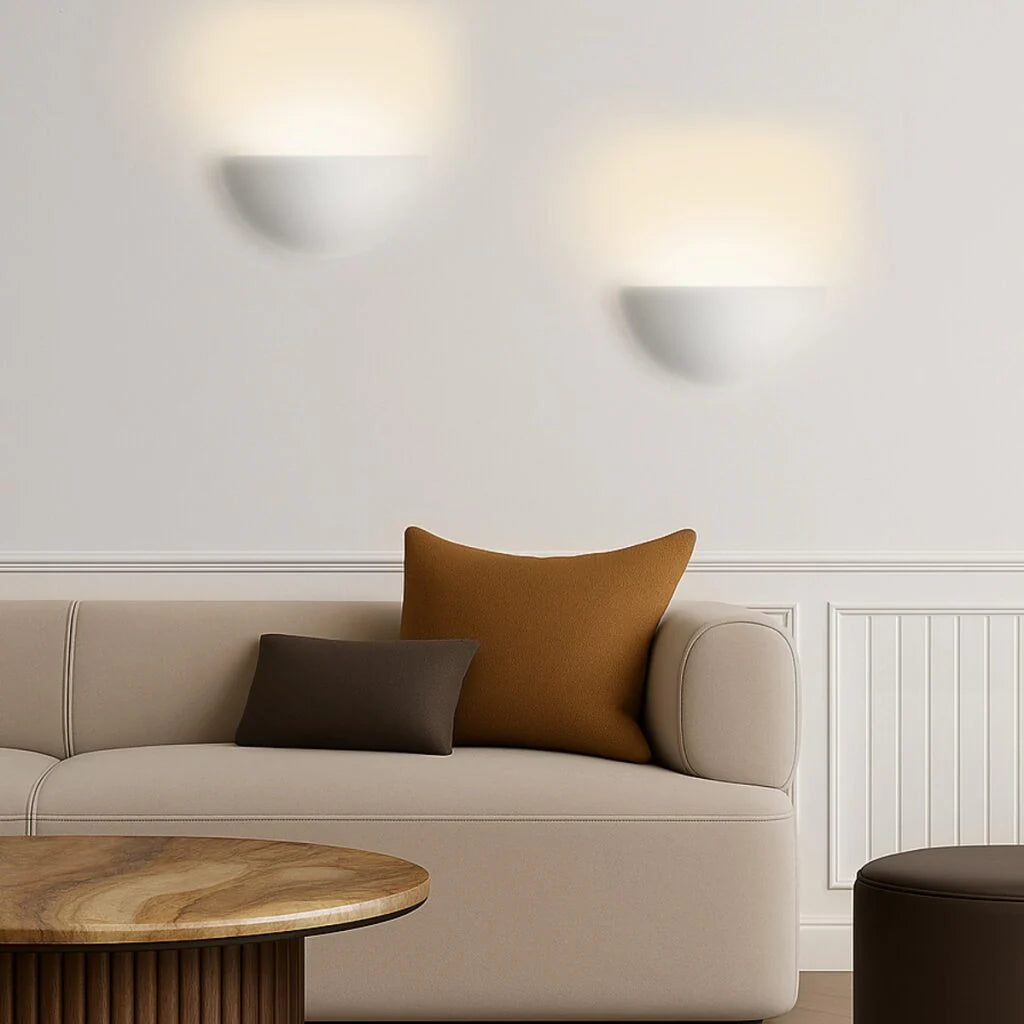 Camero Gypsum Wall Light