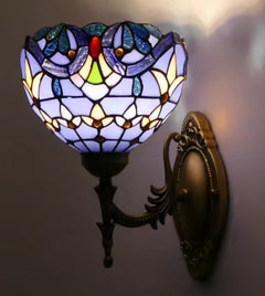 Camille Torchiere Leadlight Wall Sconce