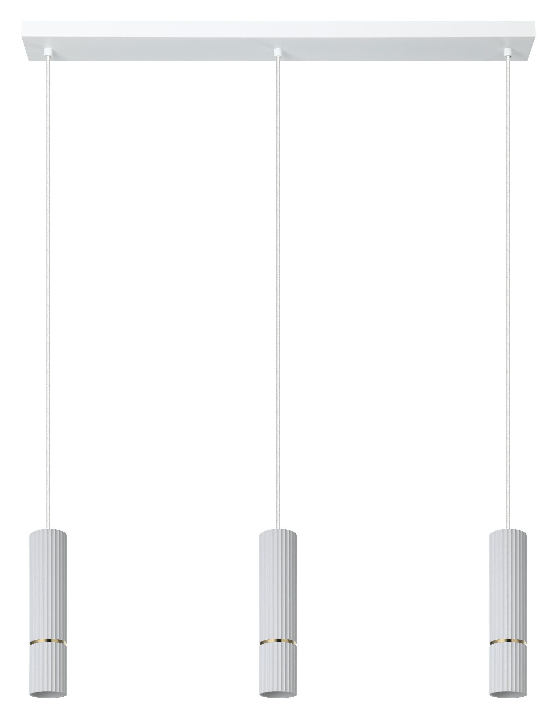 Caminia 3LT Pendant White