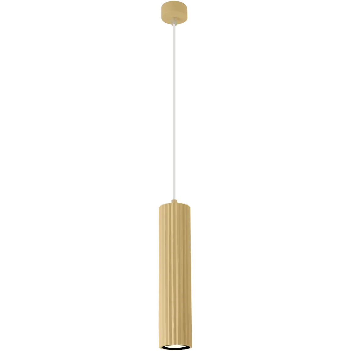 Canary 300mm 1LT Pendant Brass