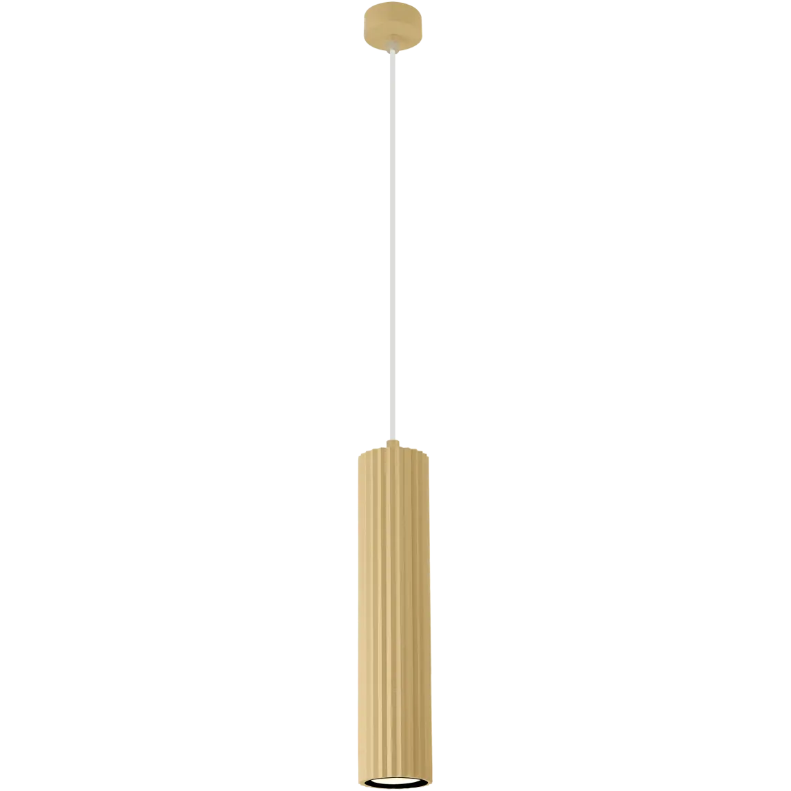 Canary 500mm 1LT Pendant Brass