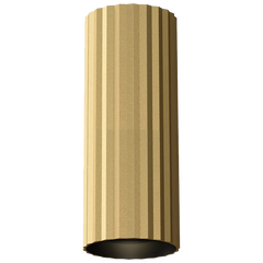 Canary 300mm Surface Mount Downlight Brass