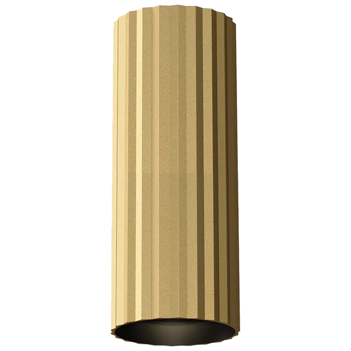 Canary 300mm Surface Mount Downlight Brass