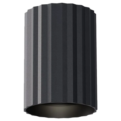 Canary 150mm Surface Mount Downlight Black